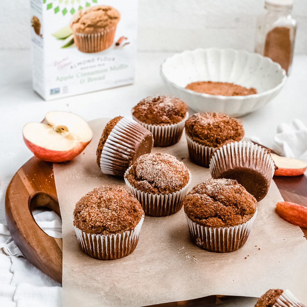 Apple Cider Doughnut Muffins