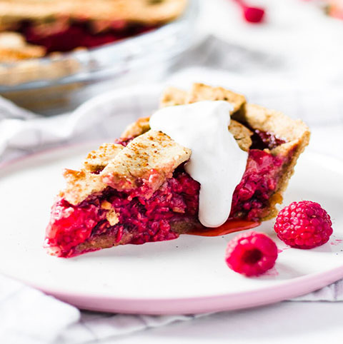Double Berry Pie made with Artisan Bread Mix Recipe