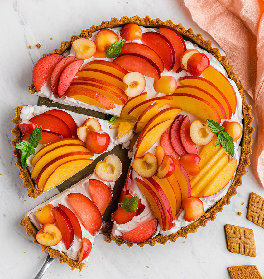 Sweet Thins Fruit Tart