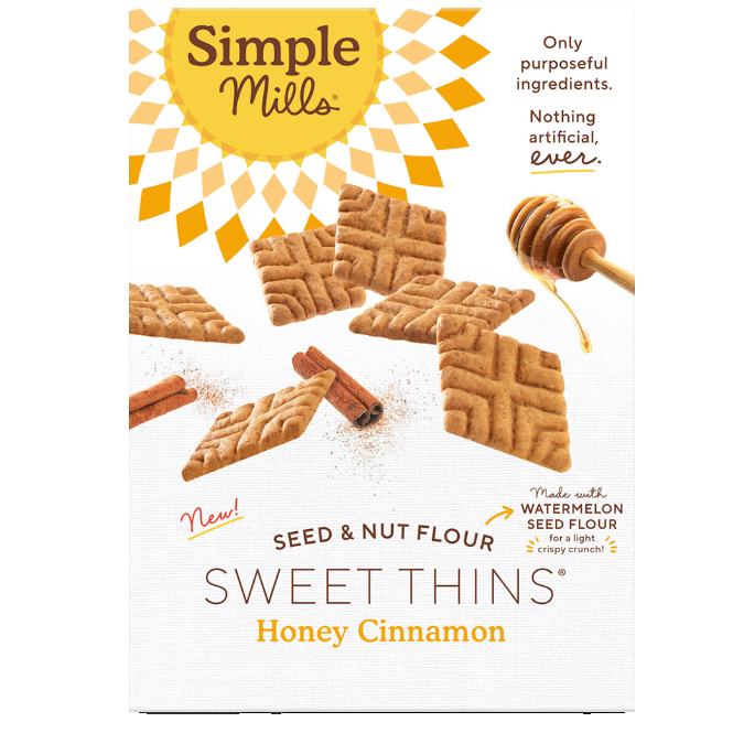 Seed & Nut Flour Sweet Thins Honey Cinnamon