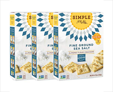 Simple Mills Almond Flour Cracker Fine Ground Sea Salt Gluten Free
