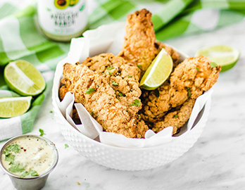 Buffalo Chicken Tenders made with Almond Flour Baking Mix Artisan Bread Recipe