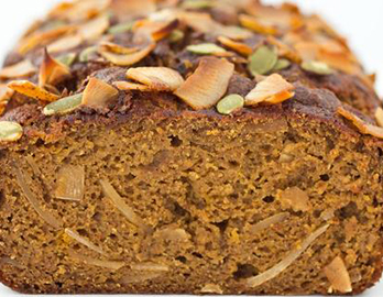 Coconut Caramel Pumpkin Bread