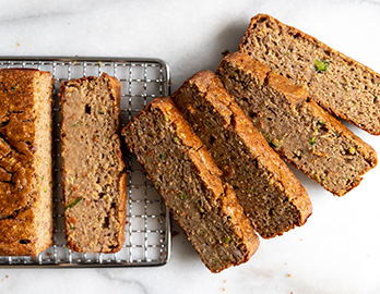 Zucchini Banana Bread