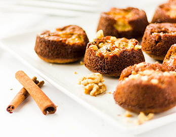 Upside Down Banana Cakes