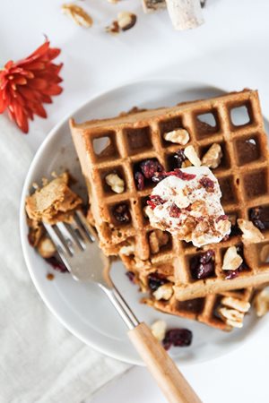 Pumpkin Spice Waffles Almond Flour Baking Mix Pumpkin Muffin & Bread