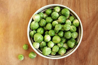 Brussel sprouts are a great non-starchy vegetable to roast for a healthy recipe