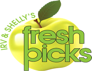 Irv & Shelly's Fresh Picks logo 