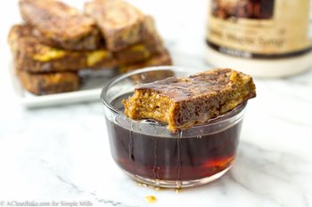 Pumpkin French Toast Sticks made with Almond flour baking mix pumpkin & Bread