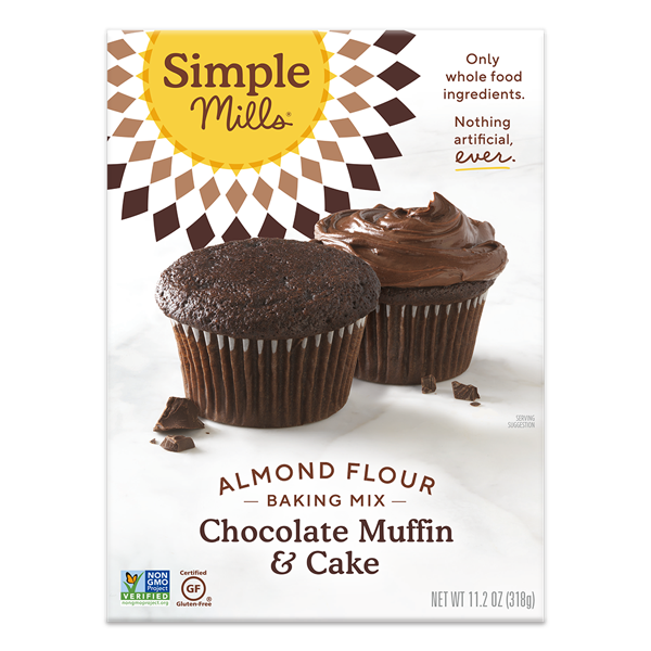 Simple Mills Almond Flour Baking Mix Chocolate Muffin & Cake 