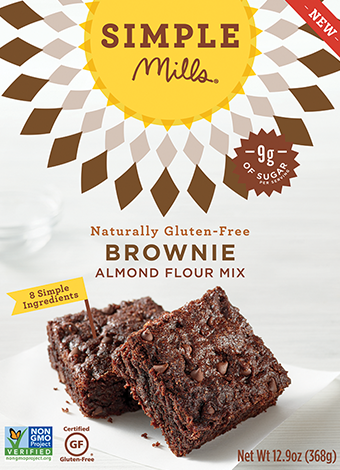 Simple Mills Almond Flour Baking Mix Brownies, Gluten Free