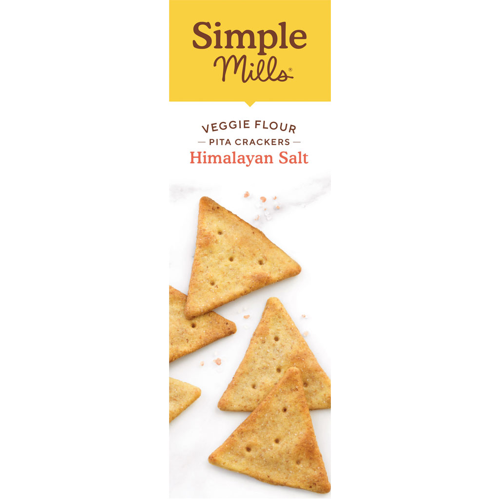 Himalayan Salt Veggie Pita Crackers Box Side Panel