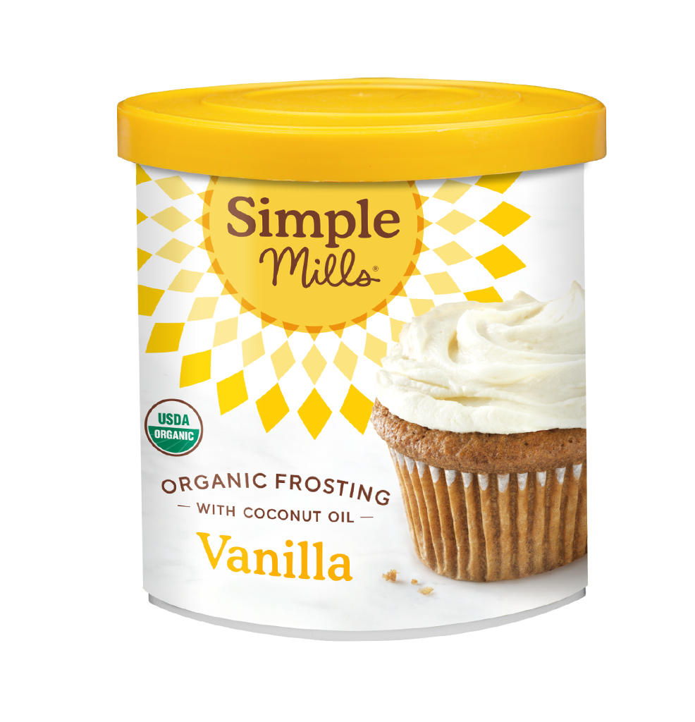 Simple Mills Organic Frosting with Coconut Oil Vanilla 
