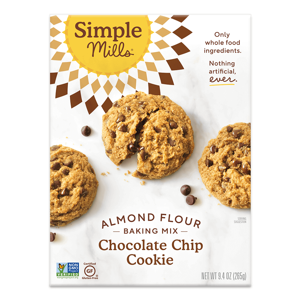 Simple Mills Almond Flour Baking Mix Chocolate Chip Cookie 