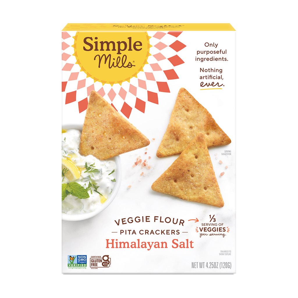 Himalayan Salt Veggie Pita Crackers