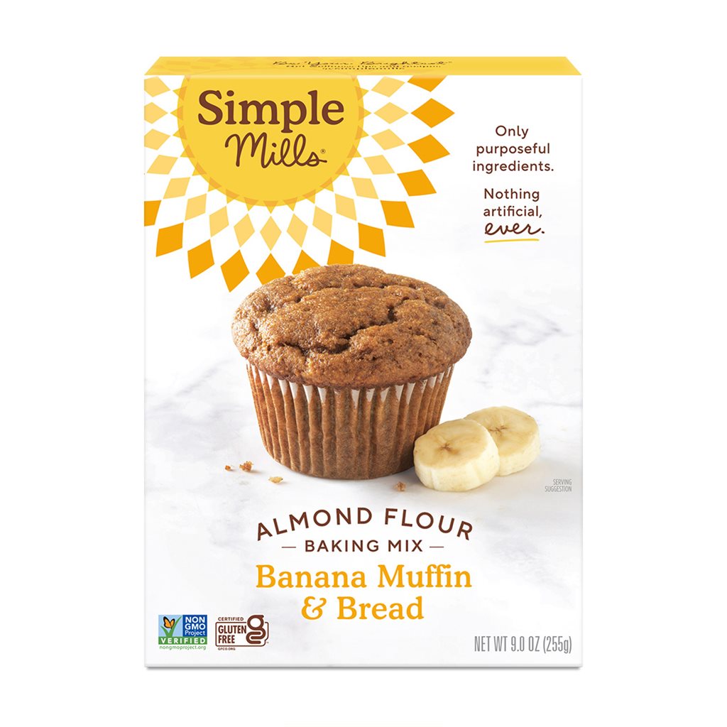 Almond Flour Baking Mix Banana Muffin & Bread